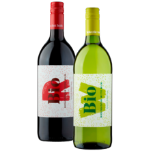 Biologische huiswijn wit of rood